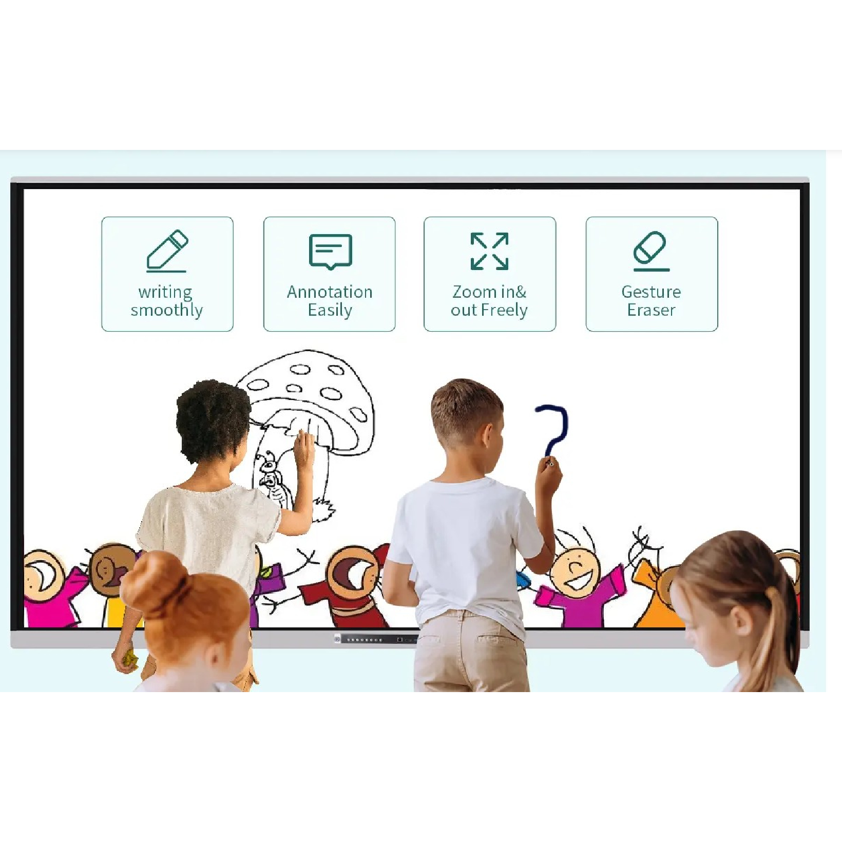 Интерактивная панель75"LED Interactive