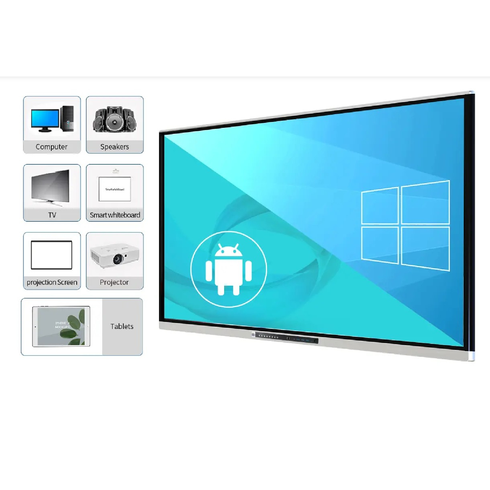 Интерактивная панель 86"LED Interactive
