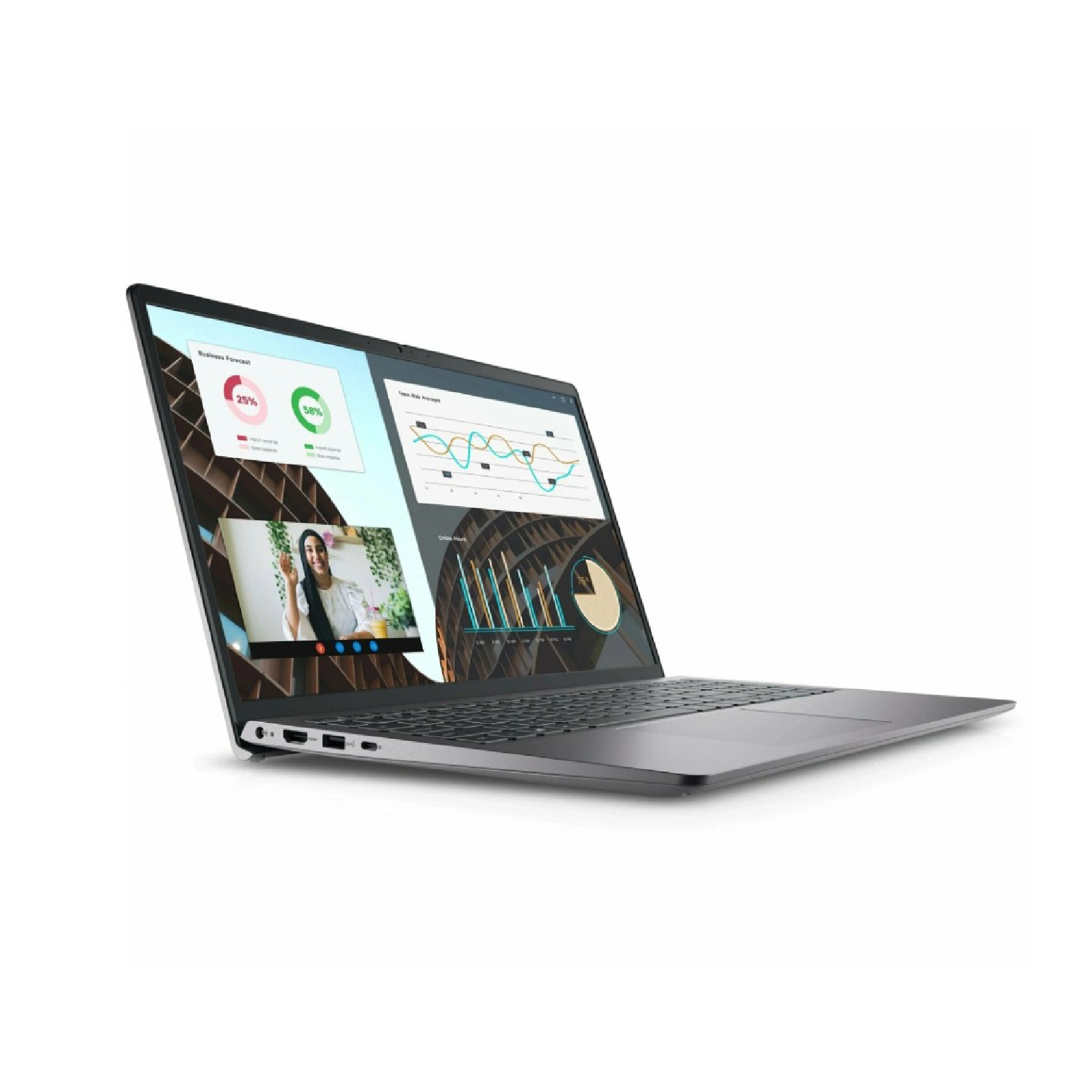 DELL Vostro 3530 i3-1305U 1.6-4.5GHz,16GB,SSD 512GB,15.6 FHD IPS 120Hz,RUS,BLACK