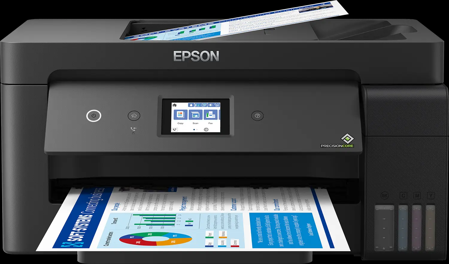 МФУ струйное Epson L14150 цветная печать, A3, с СНПЧ