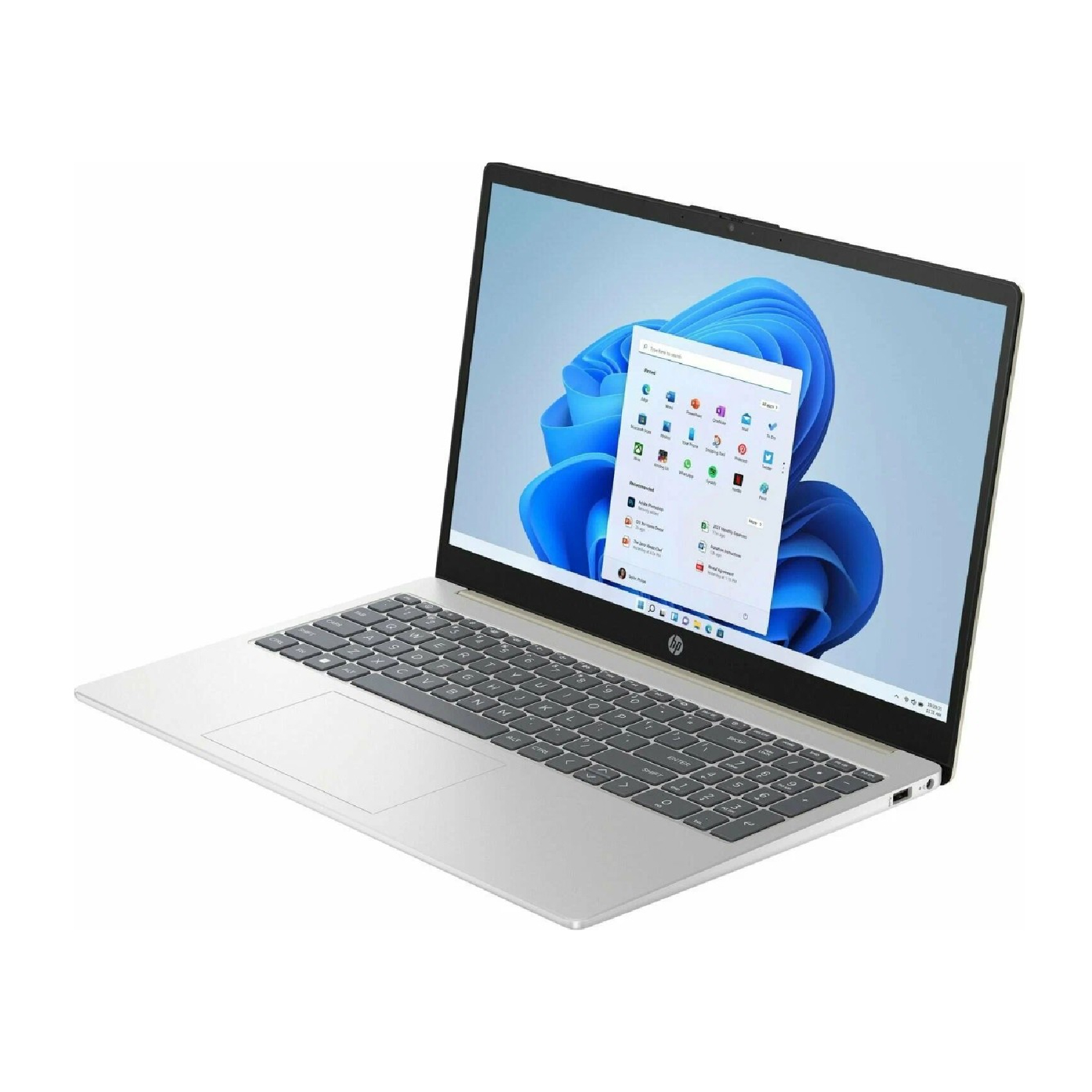 HP 15-fd0095wm i5-1235U 1.3-4.4GHz,16GB,512GB, Iris Xe Graphics 15.6 IPS FHD,RU, SILVER