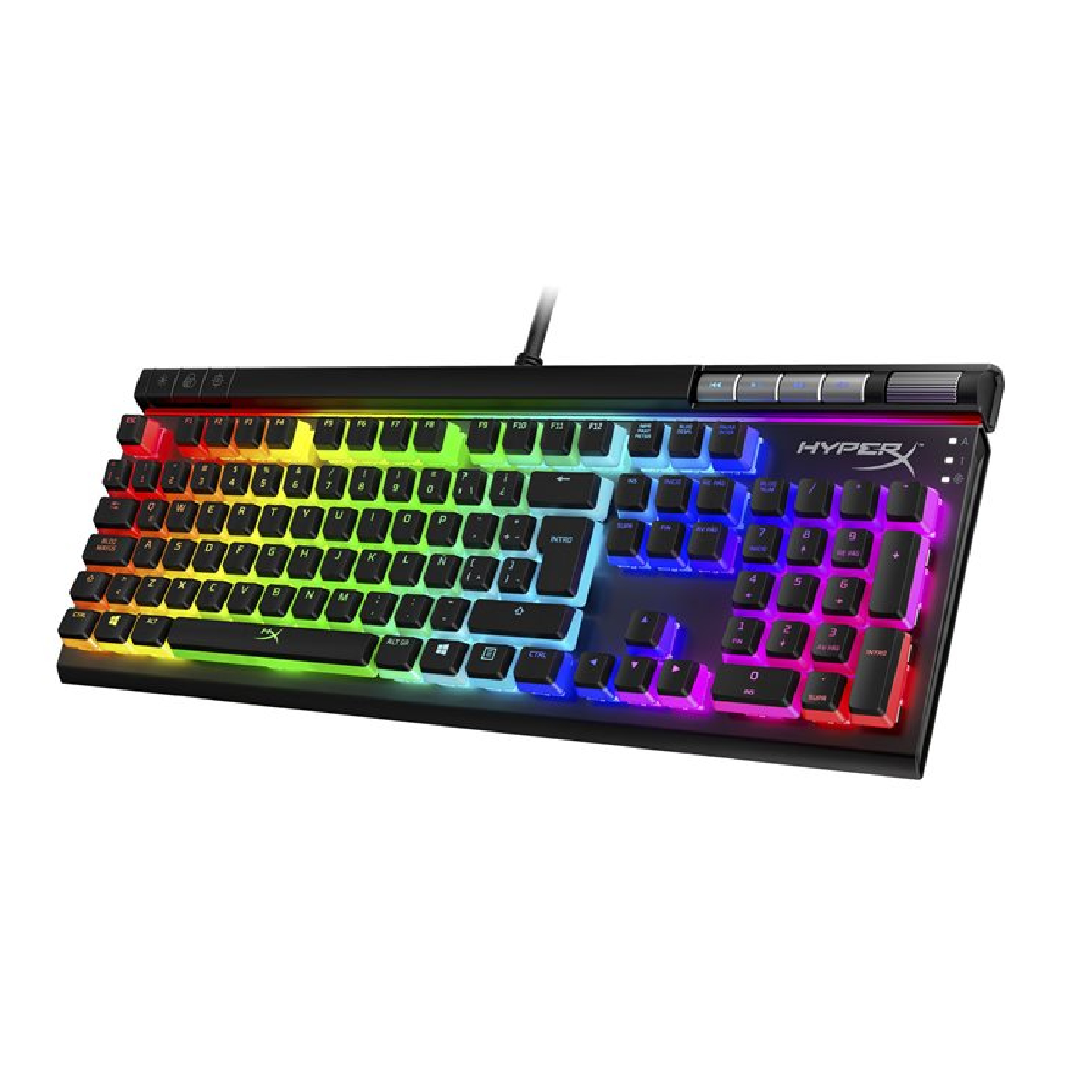 HyperX Alloy Elite 2 4P5N3AX#ACB (HKBE2X-1X-RU) Mechanical Gaming Keyboard,HX Red,Backlight,RU