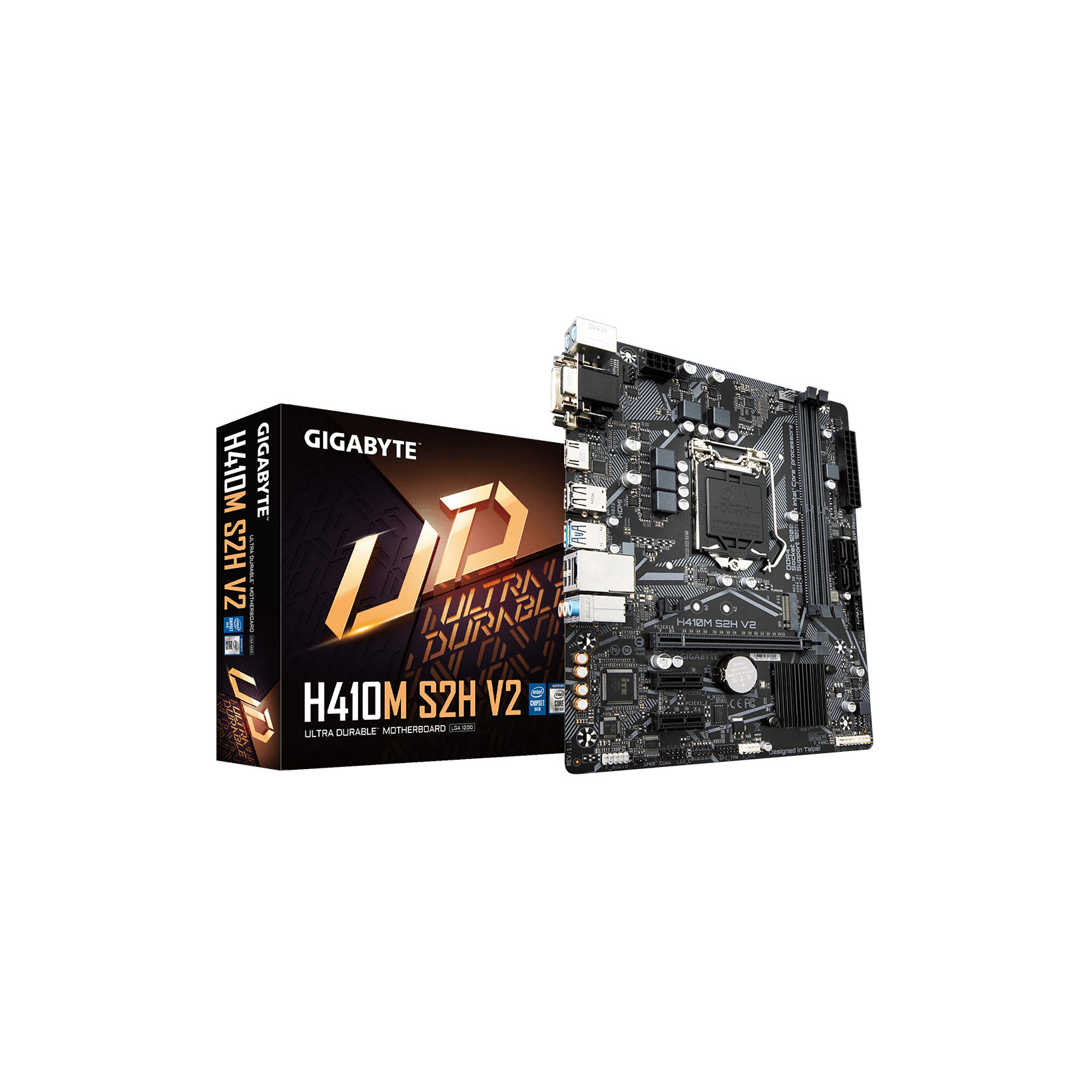 Материнская плата             MB LGA1151v2 Gigabyte H310M S2,2xDDR4,10xUSB,4xSATAIII,mATX,PCIe16x,PCIE,VGA
