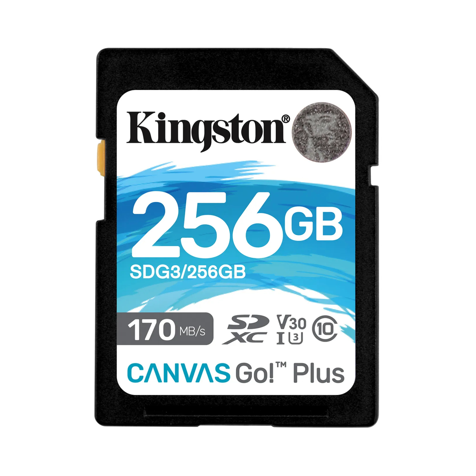 Флешки Secure Digital SDXC CL10 256GB KINGSTON  Canvas Go Plus 170R C10 UHS-I U3 V30