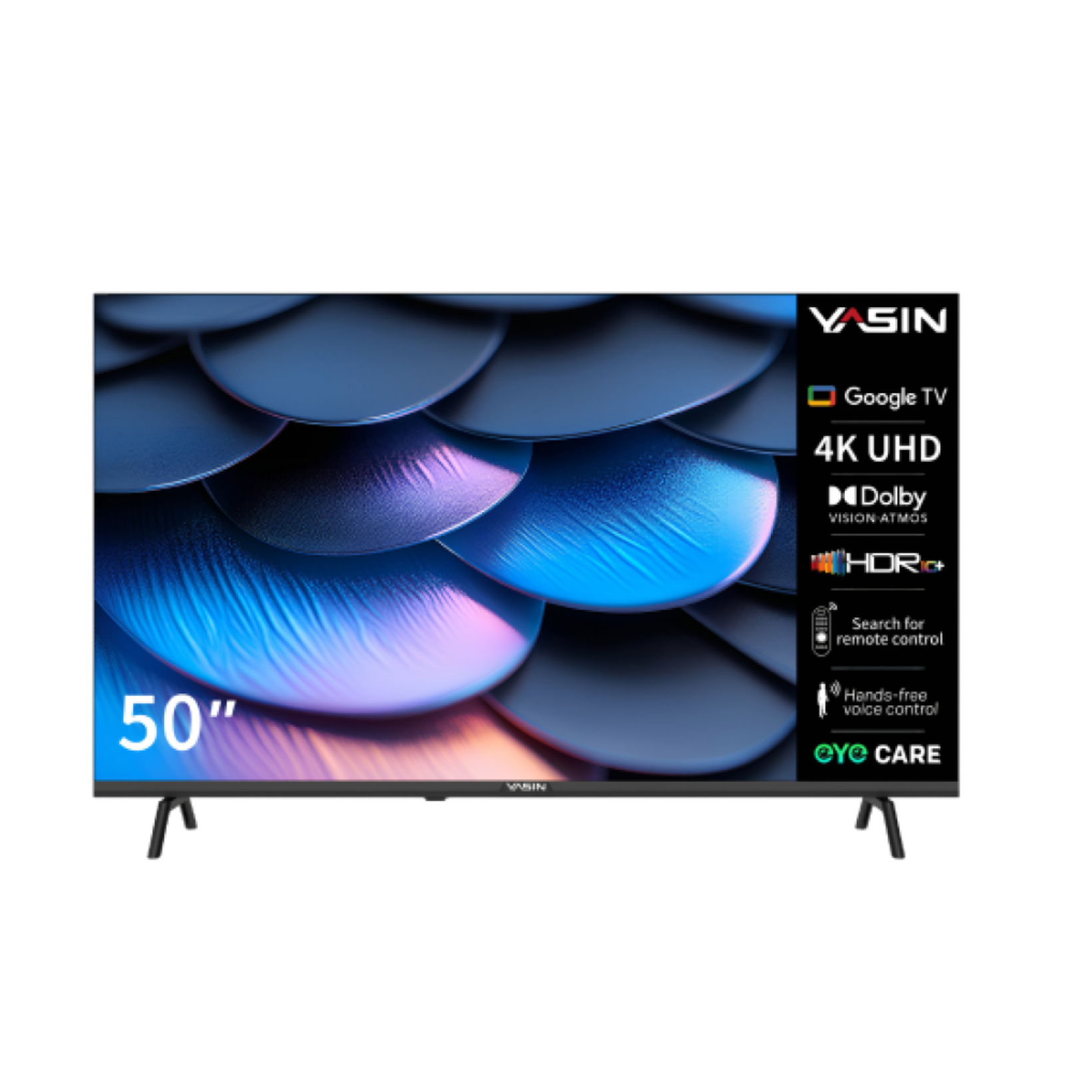 Телевизор YASIN LED TV 50G13 50_ 4K UHD 3840x2160, Android 450 cd_m2 1000000_1 6ms 178_178 WiFi